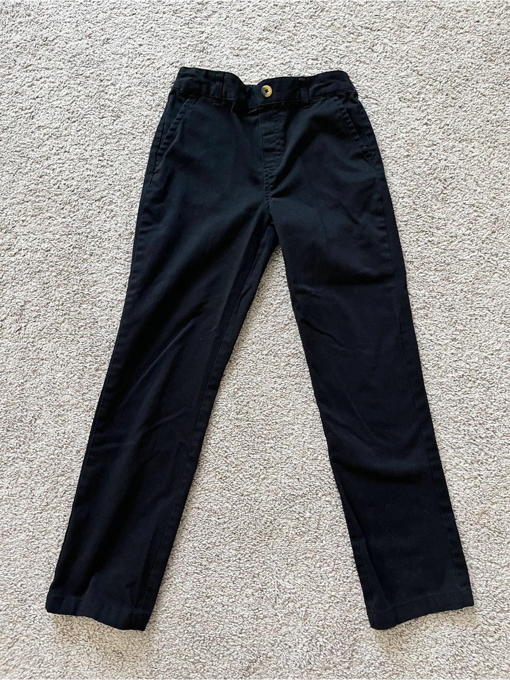 Unisex French Toast Black Kids Dress Pants - Size 10